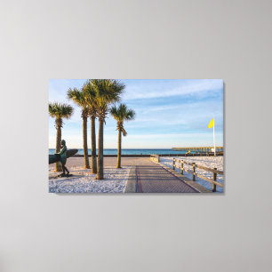 Wege zum Strand von Pensacola Leinwand