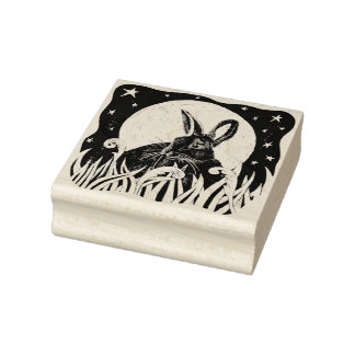 Wegen des Mondes, Kaninchen Gummistempel