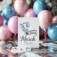 Wegen März Little Peanut Baby Boy Elephant