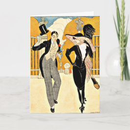 Wegener - Ein elegantes Paar der 1920er Karte