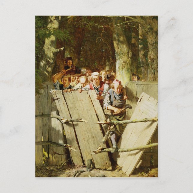 Wegerecht Postkarte (Vorderseite)