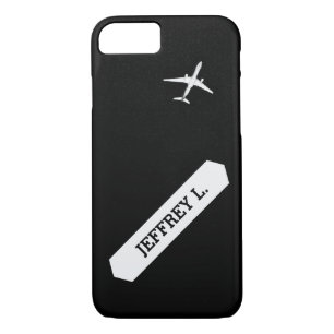 Wegfliegen   Personalisiertes Höhenflugzeug Case-Mate iPhone Hülle