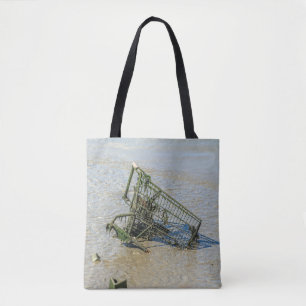 Weggeworfene kaufenlaufkatze Taschen-Tasche