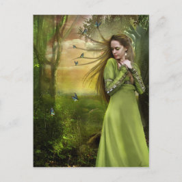 Weglaufen (Postkarte) Postkarte