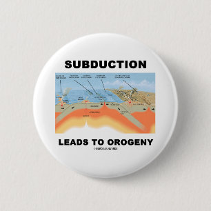 Wegnahme führt zu Orogeny (Geologie-Spaß) Button
