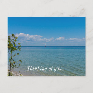 wegsegeln postkarte
