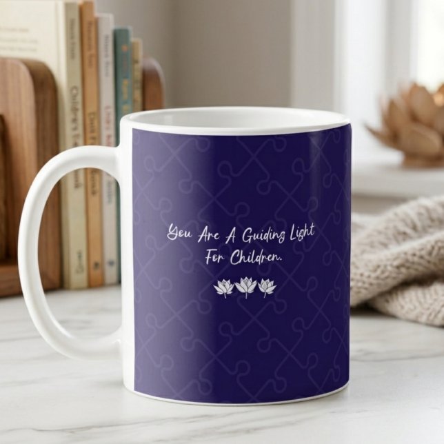 Wegweiser für Kinder - Held der Pflegeeltern Kaffeetasse (Von Creator hochgeladen)