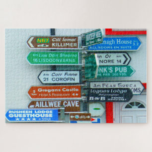 Wegweiser in Irland Puzzle
