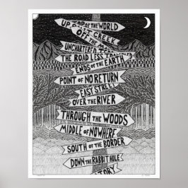 Wegweiser Nr. 2 Poster