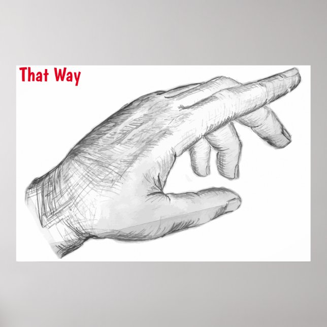 Wegweiser Poster (Vorne)