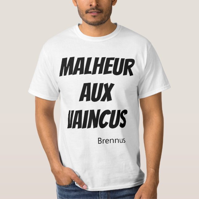 Wehe den Besiegten T-Shirt (Vorderseite)