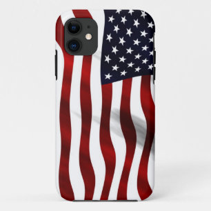 Wehende amerikanische Flagge Case-Mate iPhone Hülle