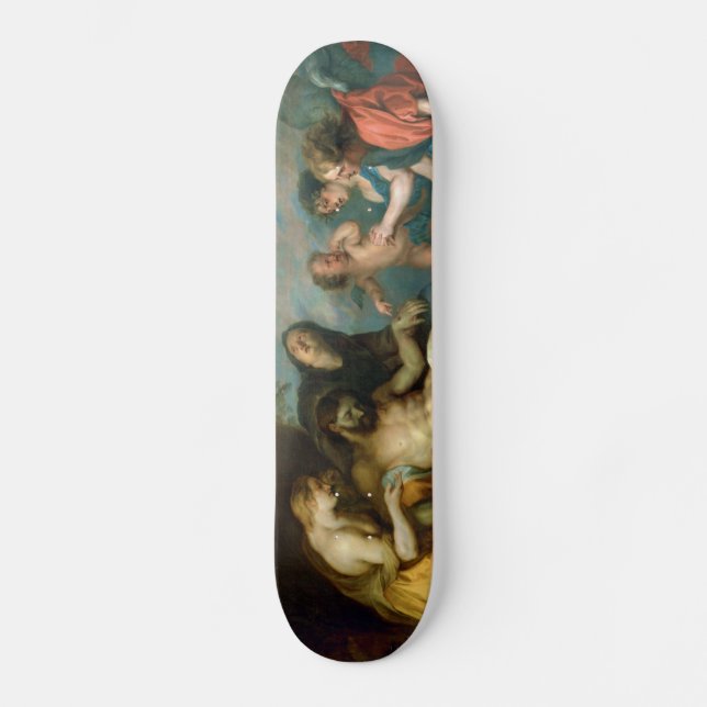 Wehklage über dem toten Christus Anthony van Dyck Skateboard (Vorderseite)