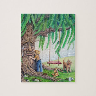 Wehmütige Weide Puzzle