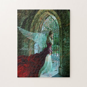 Wehmütiges Engels-Puzzlespiel Puzzle