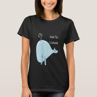 Weibchen, das ist ein rückwärtiger Wal, das ist un T-Shirt