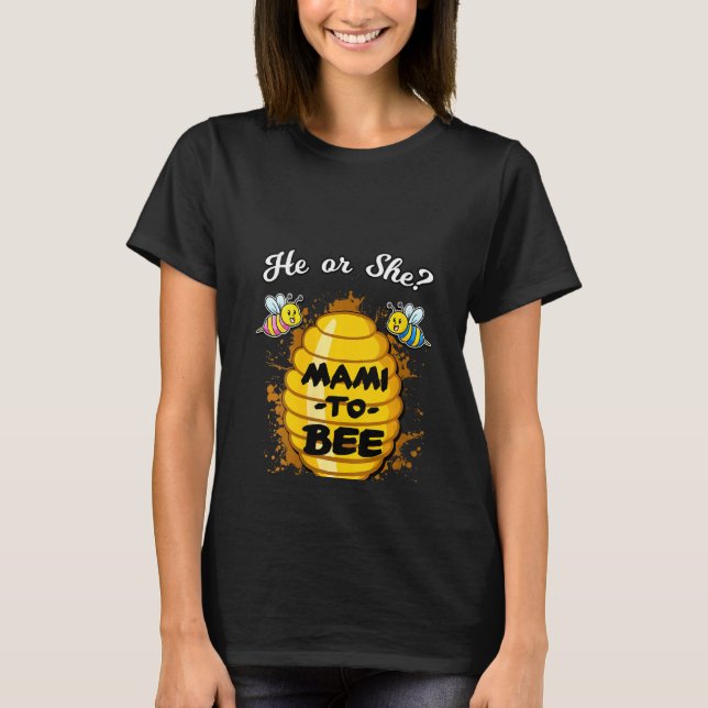 Weibchen, die er oder sie Mami ist, um ein geschle T-Shirt (Vorderseite)