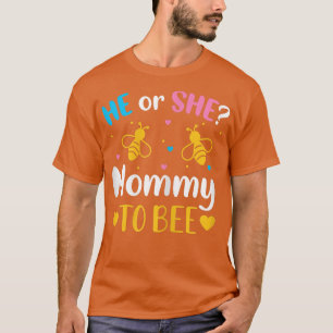 Weibchen, die er oder sie Mami werden Ankündigung T-Shirt