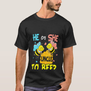 Weibchen, die er oder sie Onkel, um Geschlecht off T-Shirt