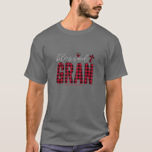 Weibchen dieses segne Gran Weihnachtsleopard Karie T-Shirt