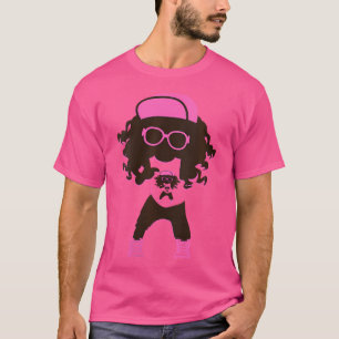 Weibchen Hüftpfropfen Naturhaar Shirt mit Hüftpfro