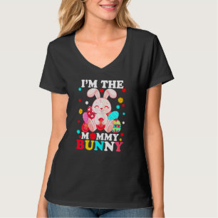 Weibchen Ich bin die Mama Bunny Niedlich Matching  T-Shirt