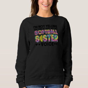 Weibchen, ich schreie nicht, dass das nur mein Sof Sweatshirt