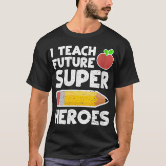 Weibchen ich unterrichte die zukünftige Superhelde T-Shirt
