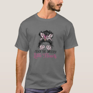 Weibchen lehre ich den süßesten kleinen Herzchen V T-Shirt