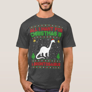 Weibchen lustig hässlich Alles, was ich zu Weihnac T-Shirt