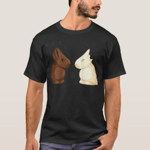 Weibchen Mein Hintern tut Ostern schwarz und weiß  T-Shirt