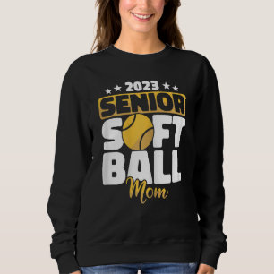 Weibchen Senior Softball Mama Softball Players Sof Sweatshirt