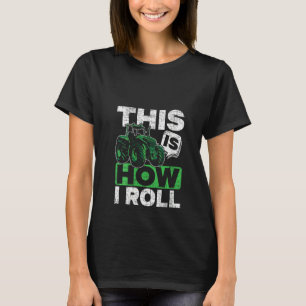 Weibchen So nehme ich Traktor Vater Großbauernhof T-Shirt