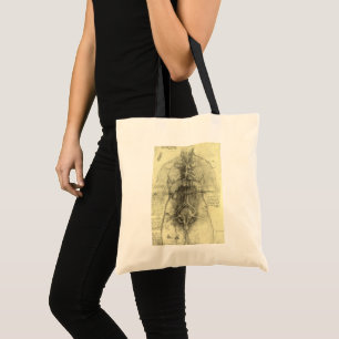 Weibliche Anatomie, Torso von Leonardo da Vinci Tragetasche