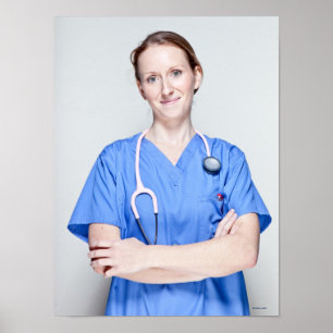 Weibliche Ärztin 2 Poster