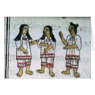 Weibliche aztekische Kostüme