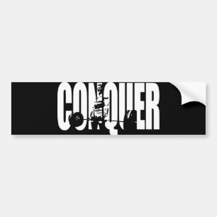 Weibliche Beweggründe - CONQUER Autoaufkleber