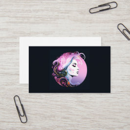 "Weibliche Blüh" Frauenfreundlichkeit Visitenkarte