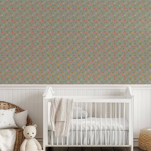 Weibliche Blume Blumenstrauß Kinderzimmer Schlafzi Tapete
