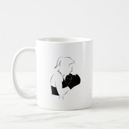 Weibliche Boxer Kaffeetasse