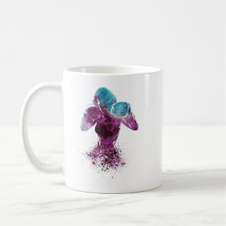 weibliche Boxerin Kaffeetasse