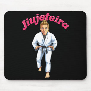 weibliche brasilianische Jiu Jitsu Jiujeteira BJJ Mousepad