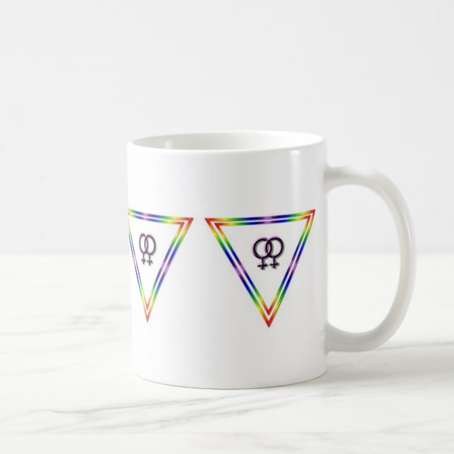 weibliche Dreieck-Tasse Tasse (Rechts)