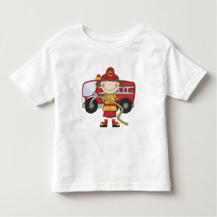 Weibliche Feuerwehrmann-T - Shirts und Geschenke