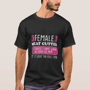 Weibliche Fleischfresser machen es zum ersten Mal T-Shirt