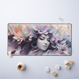 Weibliche Flora Schreibtischunterlage