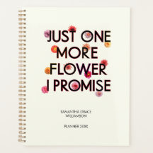 Weibliche Florale Typografie Blumenliebhaber