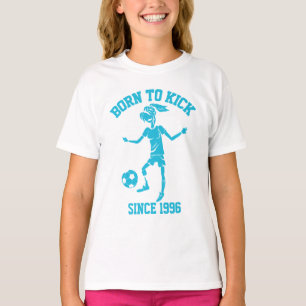 Weibliche Fußball-T-Shirts des kundengerechten T-Shirt