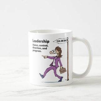 weibliche Geschäftsführerin Kaffeetasse