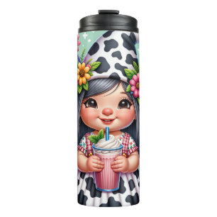 Weibliche Gnome - thermische Tumbler Thermosbecher